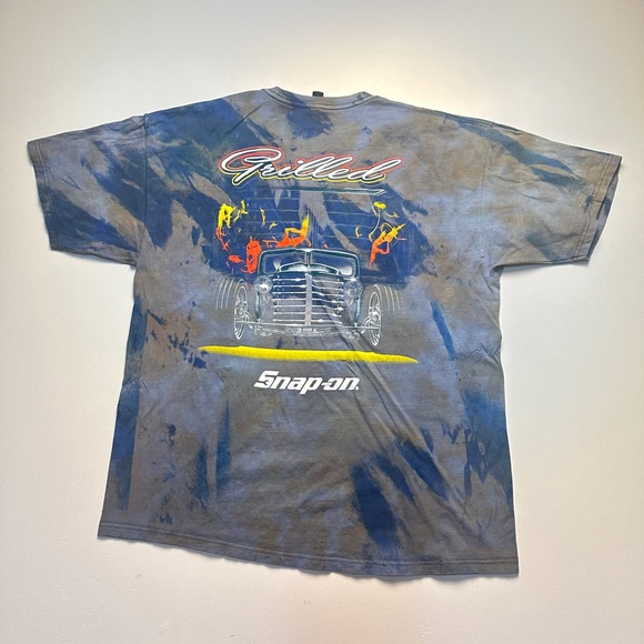 Snap On Tie Dye Tee - Picture 2 of 7